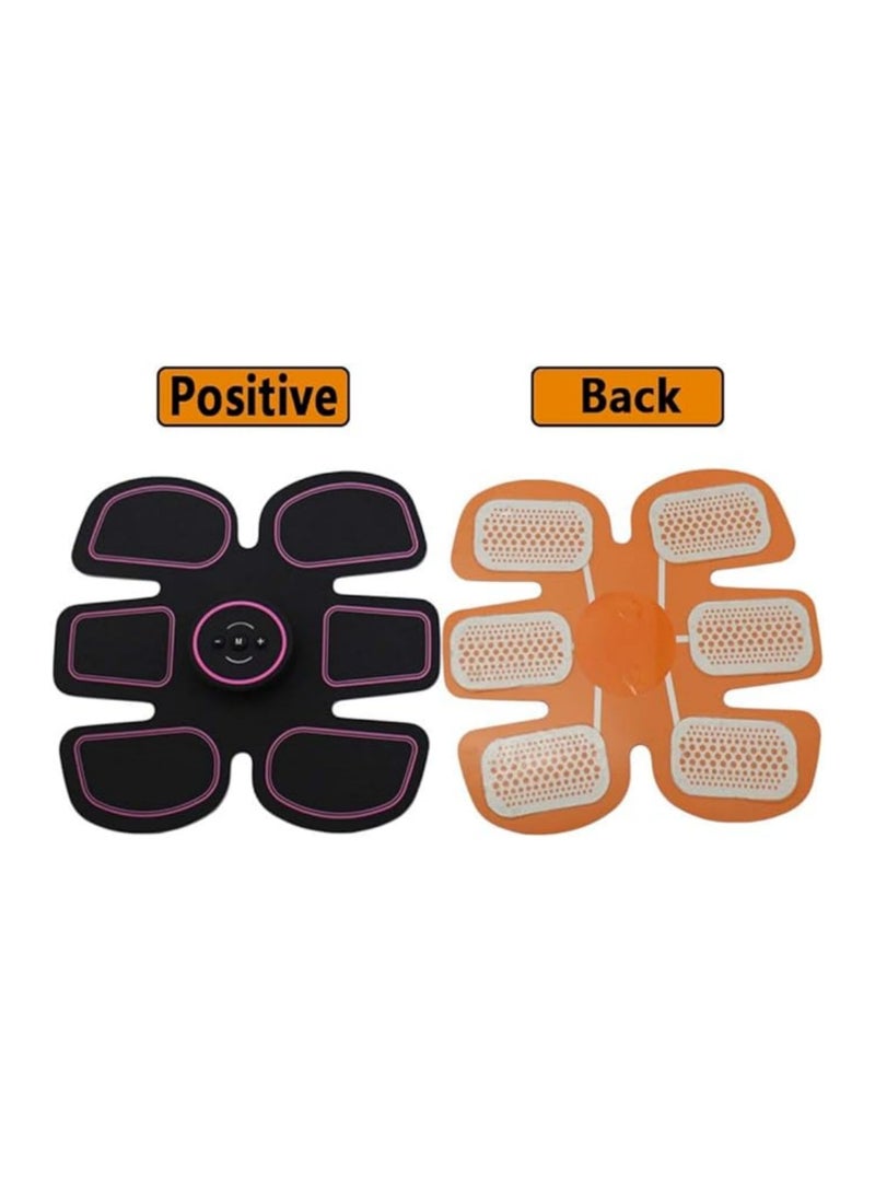 ABS Muscle Stimulator, Electrical Muscle Training Stimulation, Slimming Machine, Abs Stimulator, Body Shape, Body Massager, for Home Office Fitness