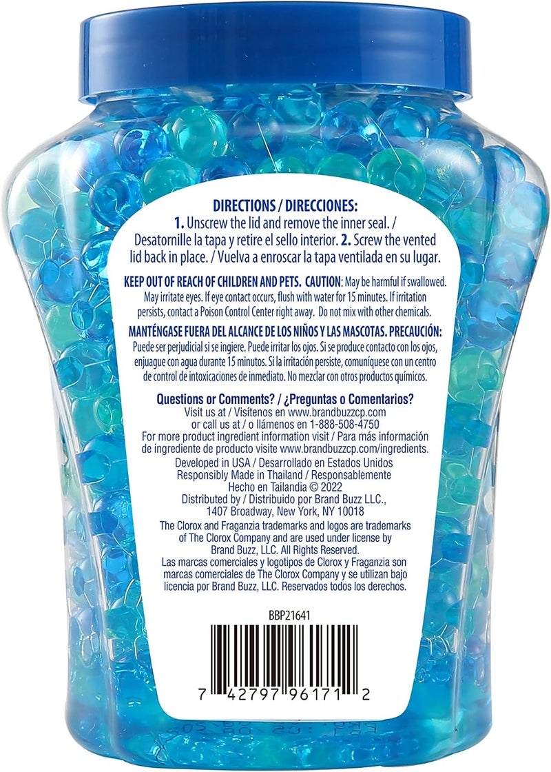 Clorox Fraganzia Air Freshener Beads - Fresh Ocean Breeze - 12oz Gel Odor Eliminator for Home, Car, and Office - Image 5