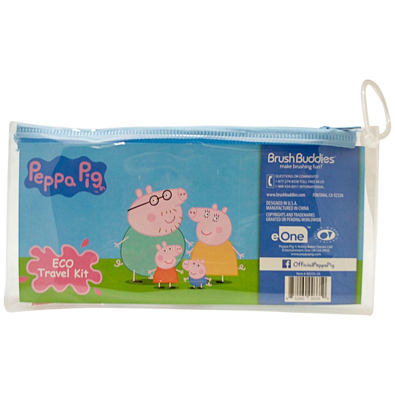 Brush Buddies Peppa Pig Eco Travel Kit, 1 Count - Image 4