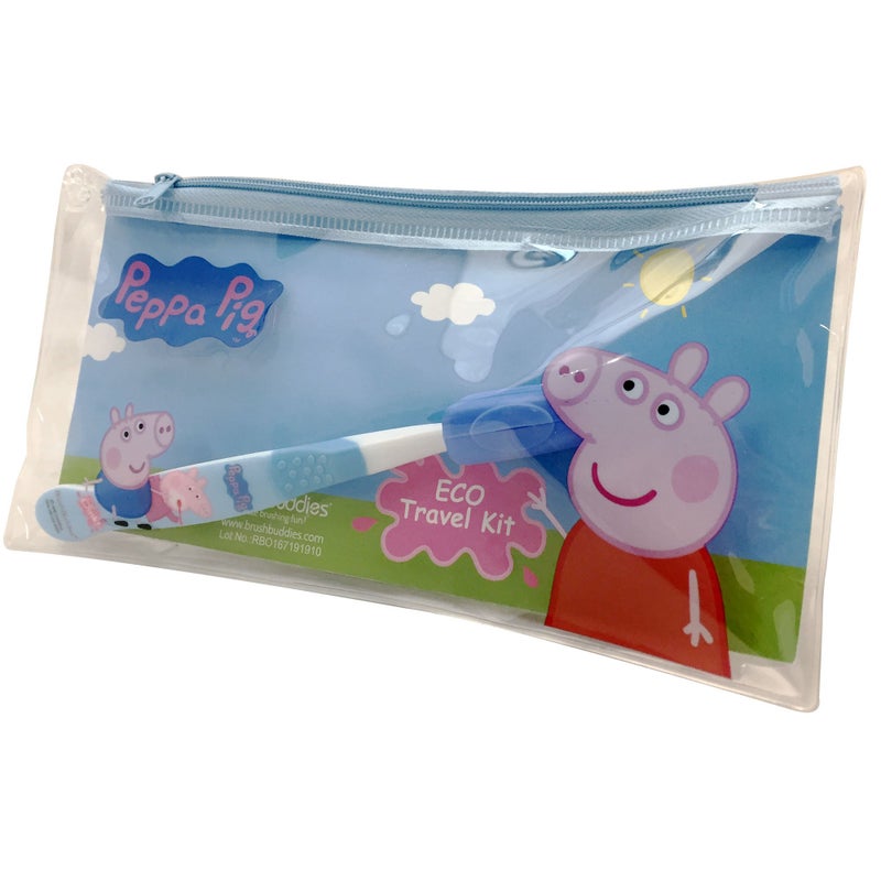Brush Buddies Peppa Pig Eco Travel Kit, 1 Count - Image 3