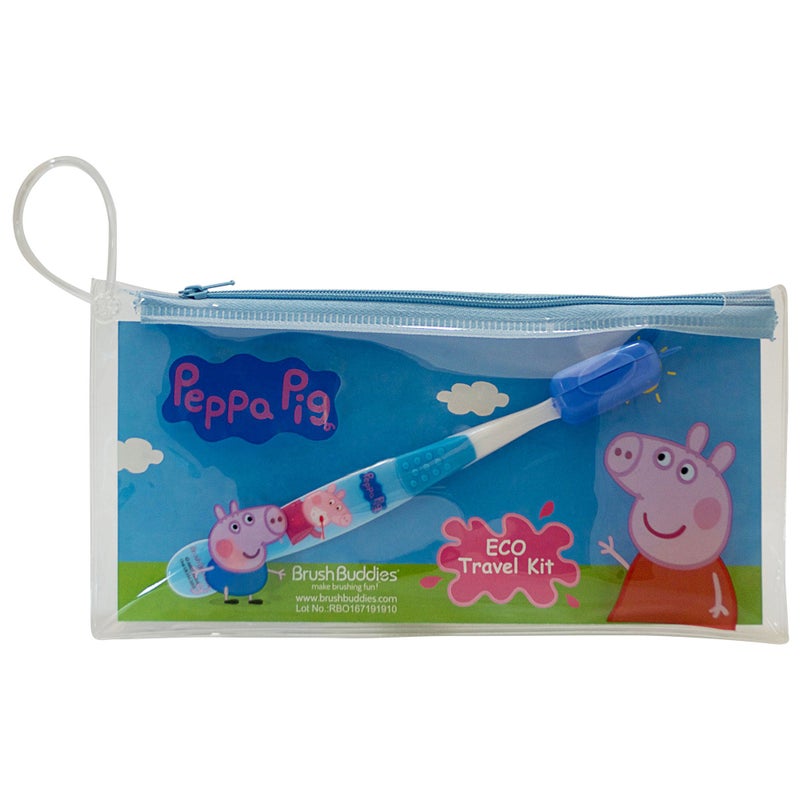 Brush Buddies Peppa Pig Eco Travel Kit, 1 Count - Image 1