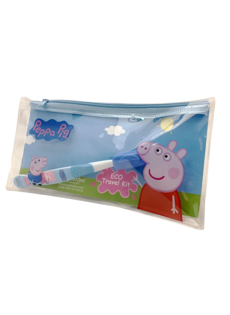 Brush Buddies - Brush Buddies Peppa Pig Eco Travel Kit, 1 Count - Image 1