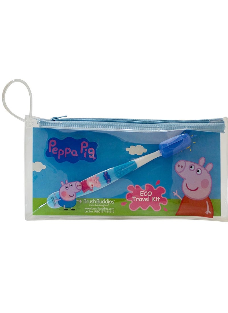 Brush Buddies - Brush Buddies Peppa Pig Eco Travel Kit, 1 Count - Image 1