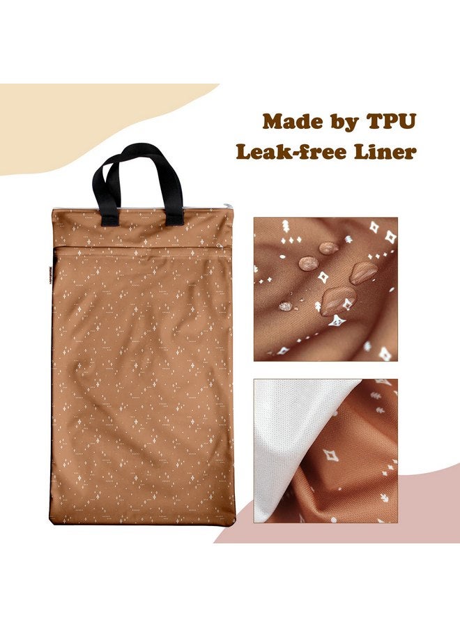 ماما كوالا حقائب ماما كوالا المعلقة القابلة لإعادة الاستخدام لتخزين أغراض الأطفال، والحفاضات القماشية، وملابس السباحة، والسفر، وملابس الصالة الرياضية، والشاطئ، وأجزاء المضخة، ولوازم النظافة، وجيبين بسحّاب، عبوة من قطعتين (W004L) - Image 2