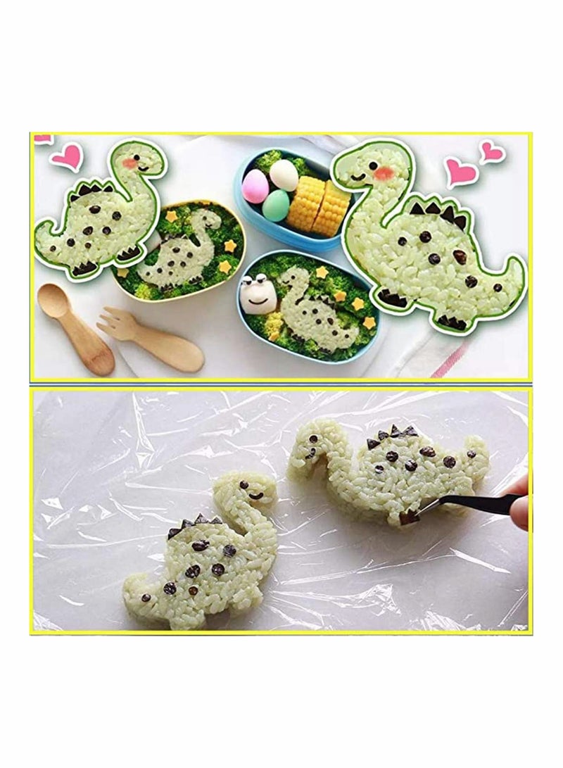 Excefore Dinosaur Cookie Cutter Set – 10 Pcs Biscuit Cutter Stainless Steel Mould dinosaur crafts cookie cutter set for kids for DIY Fondant Dough Sugarcraft Pastry Cake Decoration - Image 4