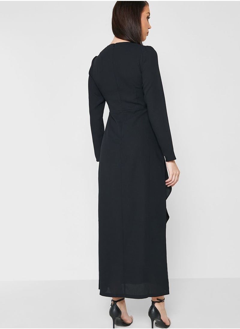 Khizana Side Twist Detail Shift Dress  - Image 2