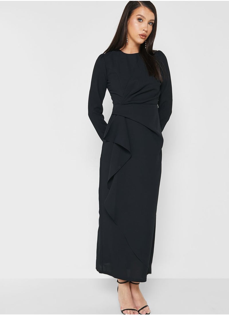 Khizana Side Twist Detail Shift Dress  - Image 4