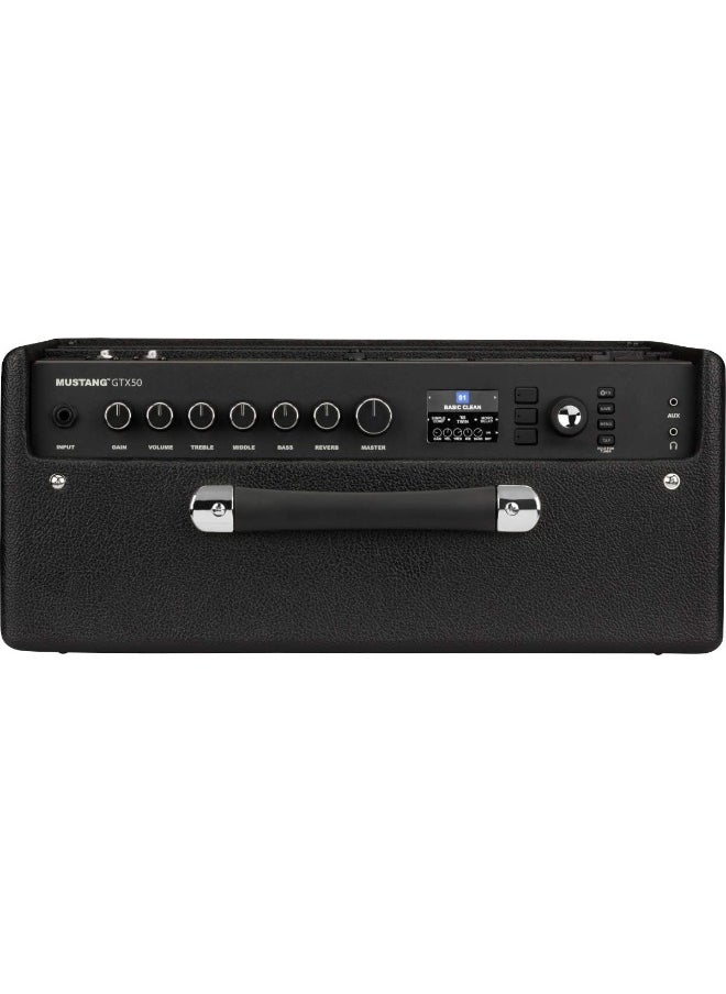 FENDER - Fender Mustang GTX 50 1x12" 50-watt Electric Guitar Combo Amplifier - Image 1