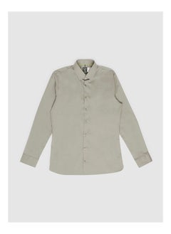 Olymp Collared Neck Long Sleeve Plain/Basic Shirt  - Image 1