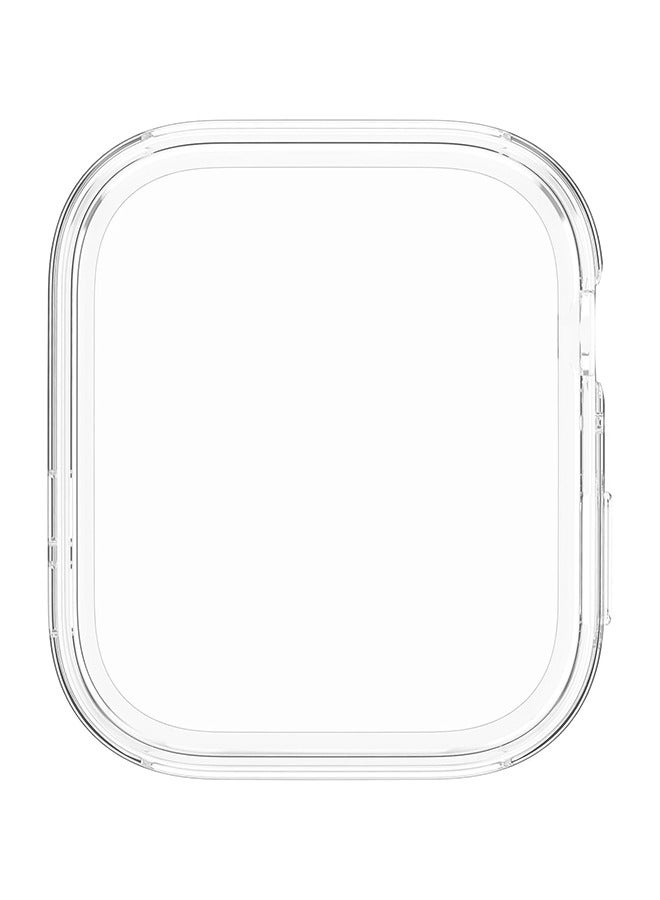 SUNDAREE جراب لهاتف Huawei Watch Fit 3، جراب ناعم مقاوم للصدمات من مادة TPU مع واقي شاشة شامل جراب واقٍ لهاتف Huawei Watch Fit 3 (شفاف) - Image 5