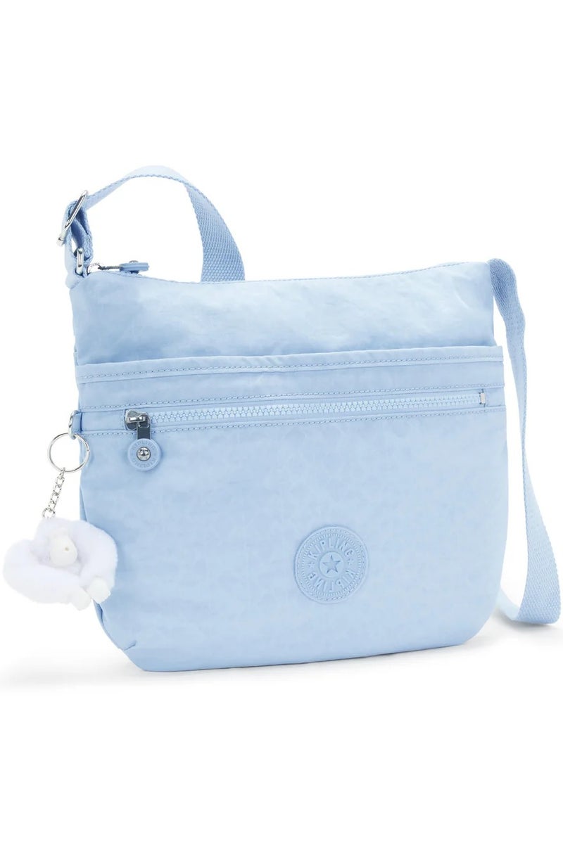 kipling Arto, Medium Female Crossbody Bag - Cloudy Sky Blue - Image 5