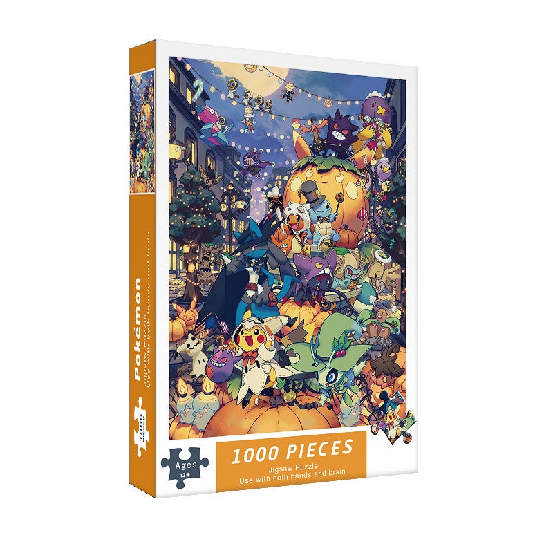 Adult 1000 Pieces Puzzle Manufacturers Cute Cure High Difficulty Decompression Girls' Educational Toys Birthday Gift - Image 1