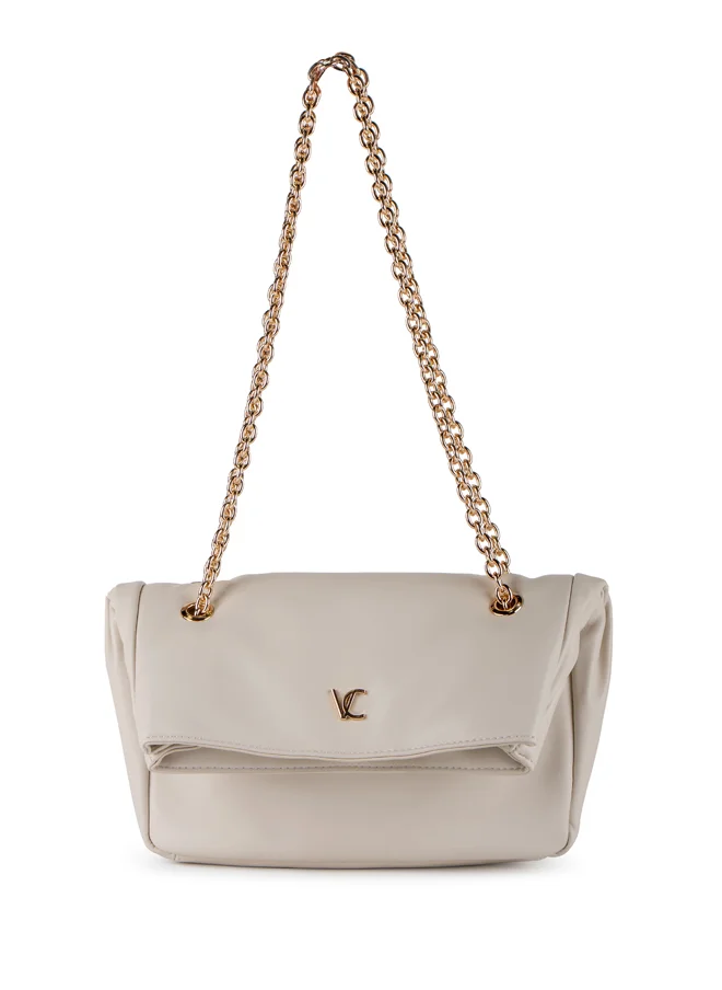 Vincci Women Shoulder Bag With Chain Strap
