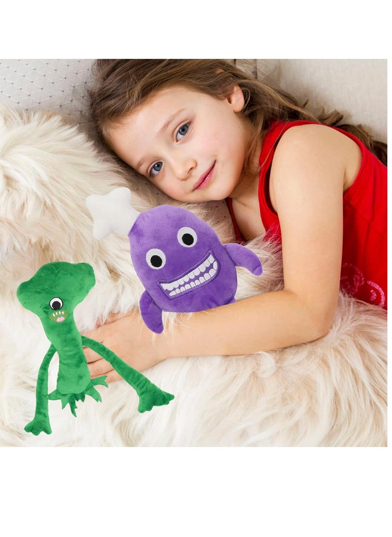 XICEN - Garden of Banban Plush Pack of 6 Soft Stuffed Animal Figure Dolls Monster Horror Game Garden of Ban Ban Plushies Toys Gift for Fans Adult Kids - Image 1
