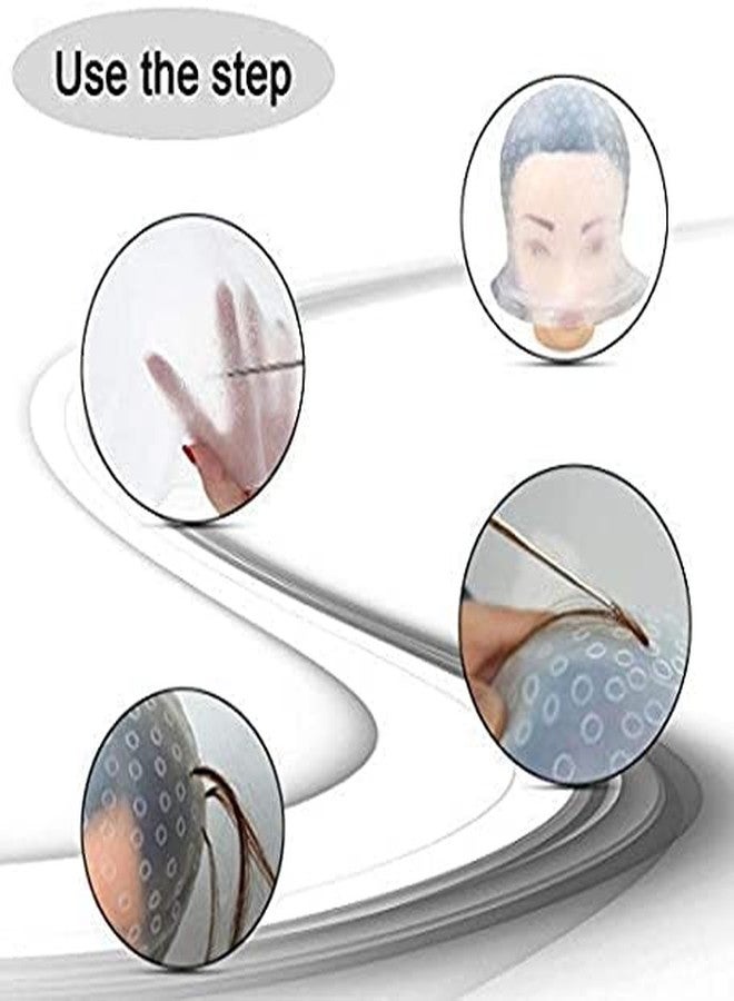 APPARA Professional Hair colouring, Hair Dye, Hair Bleaching, Hair Highlighting Cap with Hook - Image 3