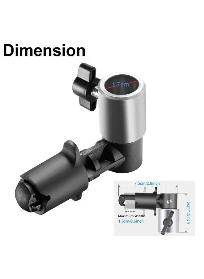 2pcs Reflector Clip Photo Video Photography Studio Background Reflector Softbox Disc Holder Clip Adapter Bracket For Light Stand - Image 5