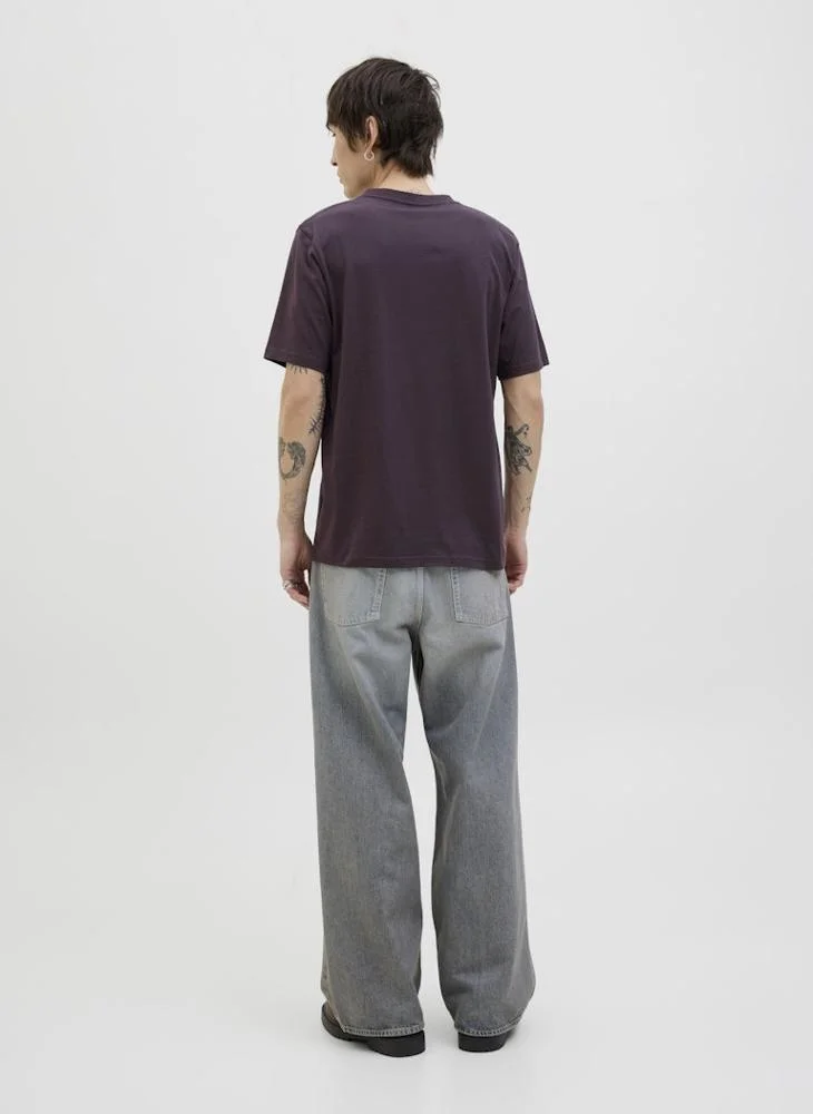 جاك اند جونز Jjhayato Crew Neck T-Shirt