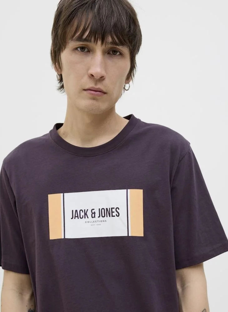 JACK & JONES Jjhayato Crew Neck T-Shirt