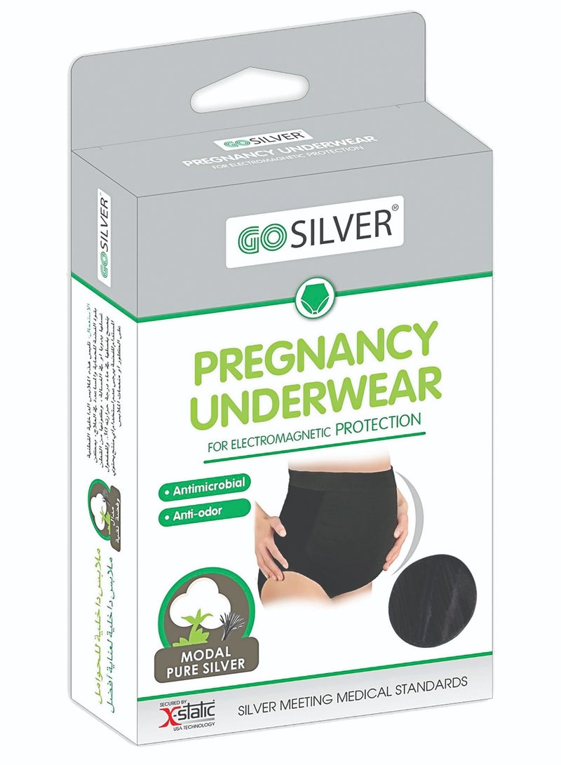 Go Silver Pregnant Underwear White MEDIUM - Image 1