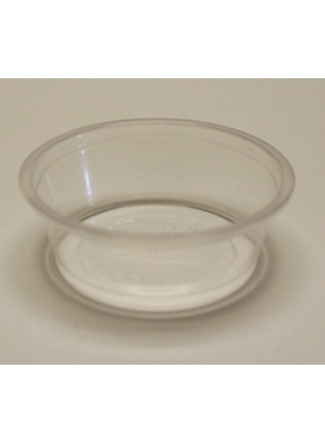 Reditainer Plastic Disposable Portion Cups - Jello Shot Cup - The Perfect Souffle Cup (1.5 Ounce, Package of 100 Cups with Lids) - Image 2