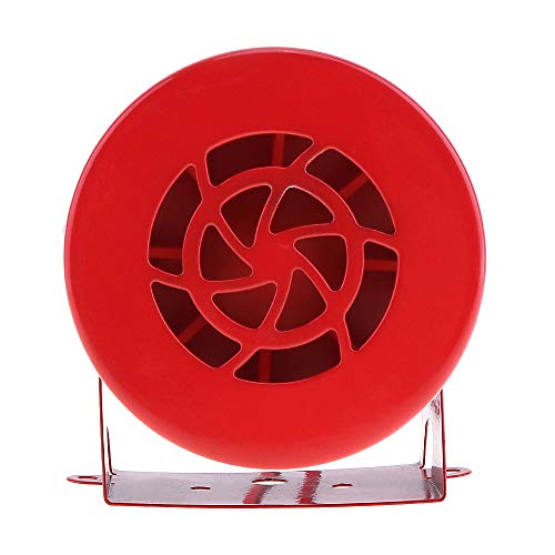 ePathChina Universal 12V Red Automotive Motorcycle Horns Air Raid Siren Horn Car Truck Motor Driven Alarm - Image 5