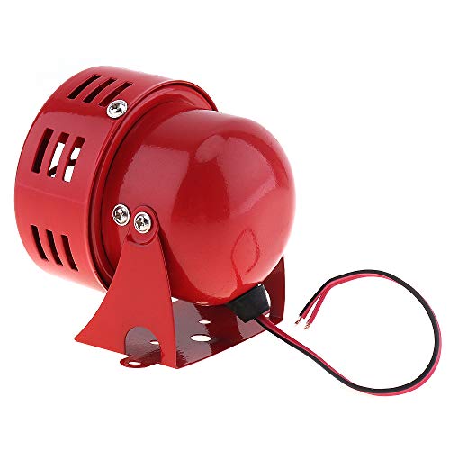 ePathChina Universal 12V Red Automotive Motorcycle Horns Air Raid Siren Horn Car Truck Motor Driven Alarm - Image 3