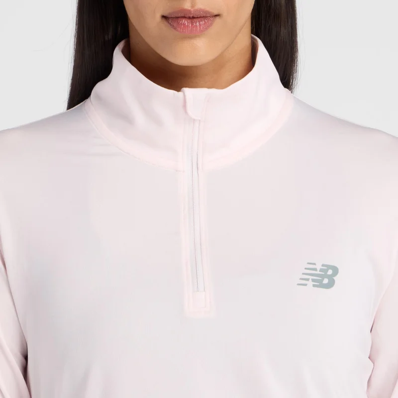 New Balance Pink Salt Sport 1/4 Zip for Women | Best Price UAE