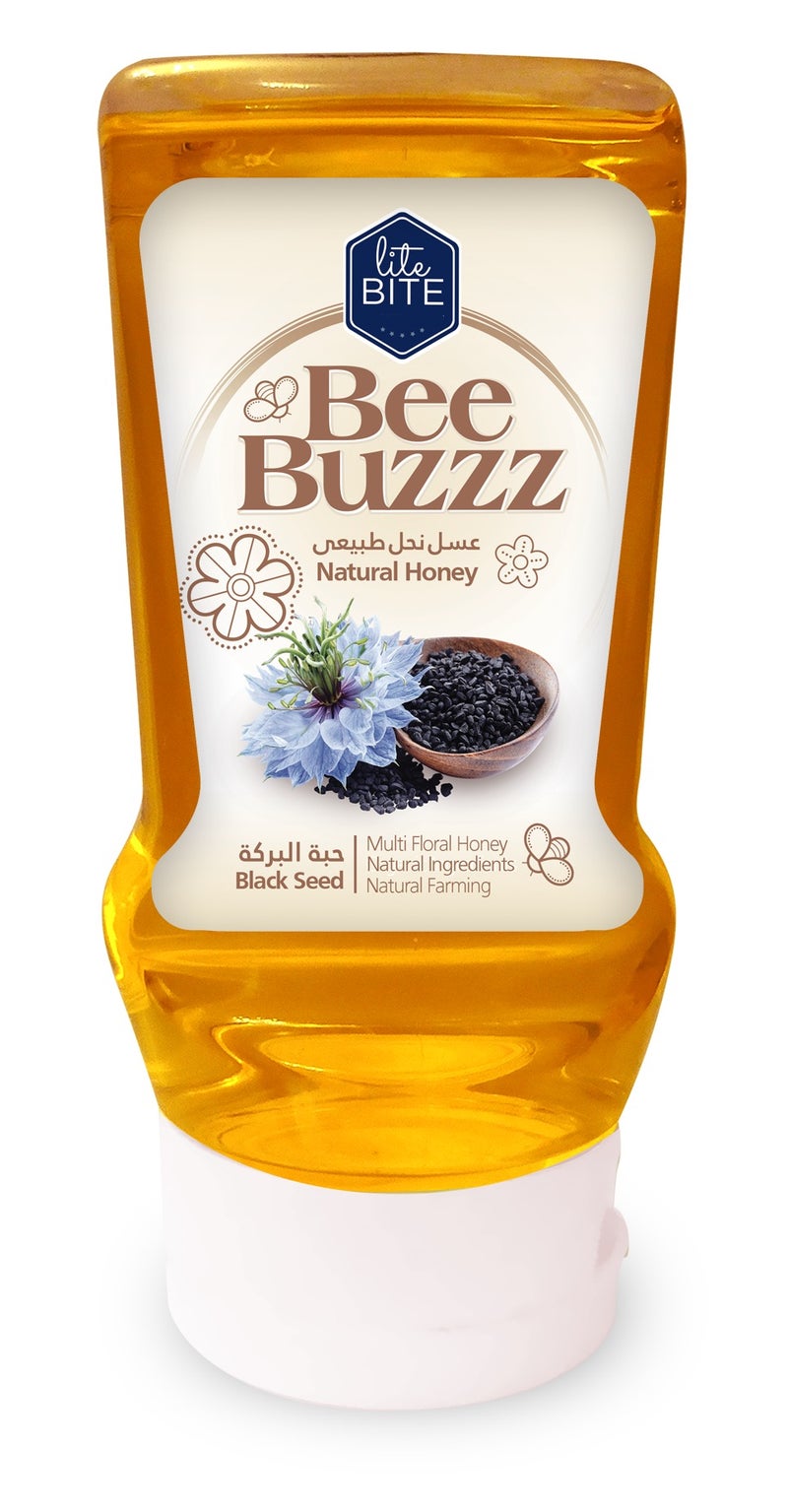 Lite Bite Honey - Black Seed Blossom - 100% natural, nothing added - 425g