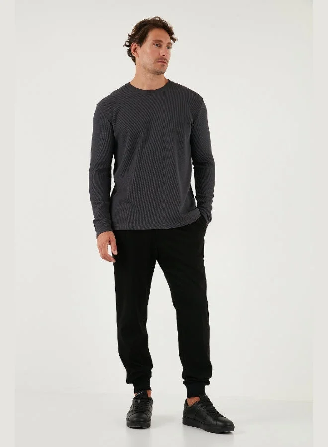 Buratti  Buratti Cotton Crew Neck Slim Fit Basic Sweat Men's SWEAT 5905073S2 for Men | Best Price UAE