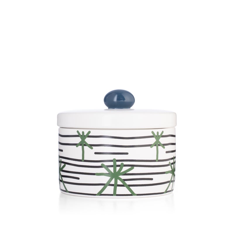 بلندز وعاء تقديم تمر مع غطاء من بلندز - Image 1