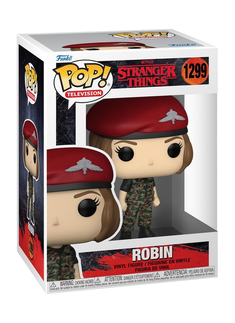 Funko Funko POP! TV: Stranger Things - Robin - Collectable Vinyl Figure  - Image 1