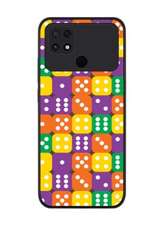Rugged Black edge case for Xiaomi Poco C40 Slim fit Soft Case Flexible Rubber Edges Anti Drop TPU Gel Thin Cover - Dice Roll