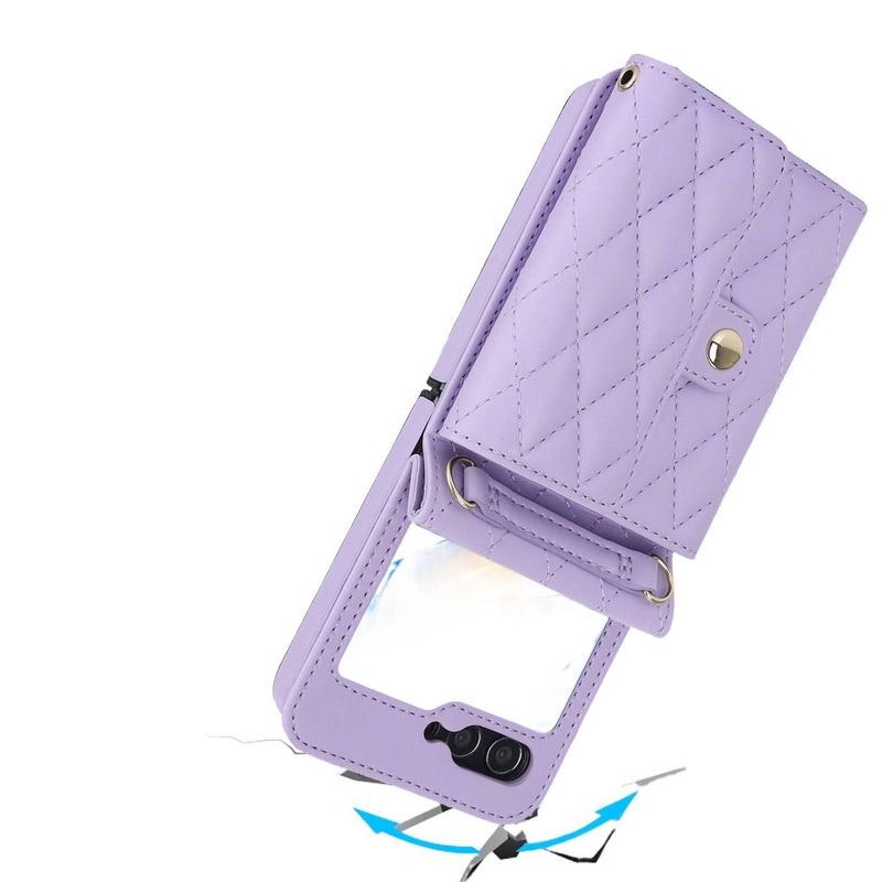 غطاء واقي | TPU حامل بطاقات | مقاوم للصدمات لـ Samsung Galaxy Z Flip 5 - Image 3