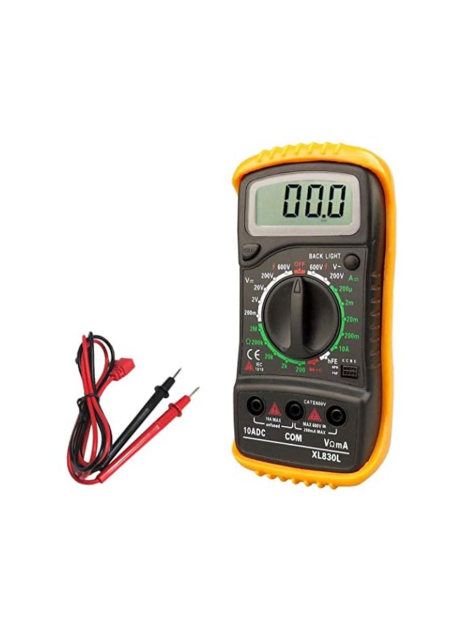 PROMASS مقياس رقمي LCD متعدد الاستخدامات فولت ميتر جهاز اختبار الجهد AC DC فاحص الدائرة جرس - Image 2