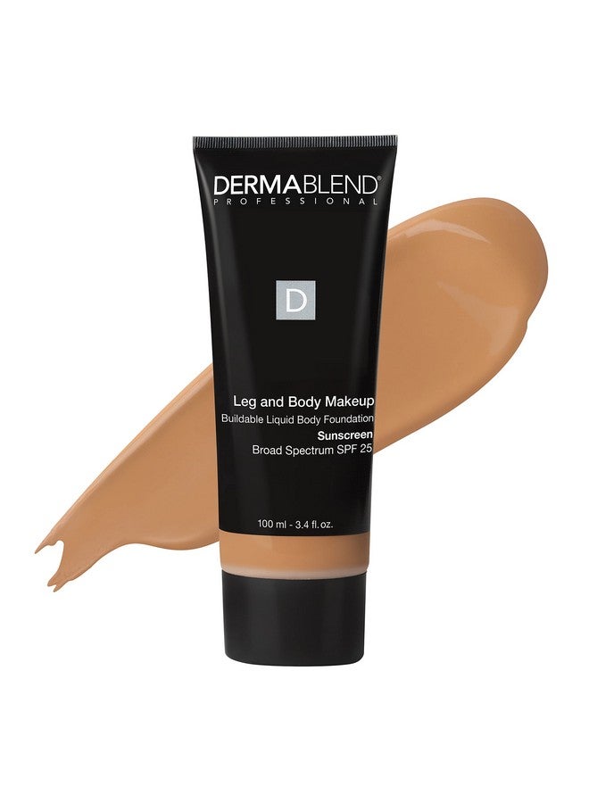 Dermablend Leg And Body Makeup Foundation With Spf 25 40N Medium Natural 3.4 Fl. Oz. - Image 1