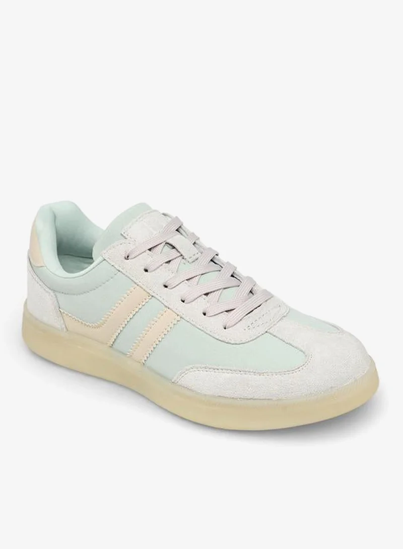 Flora Bella By Shoexpress Flora Bella Women Panelled Lace-Up Ankle Sneakers