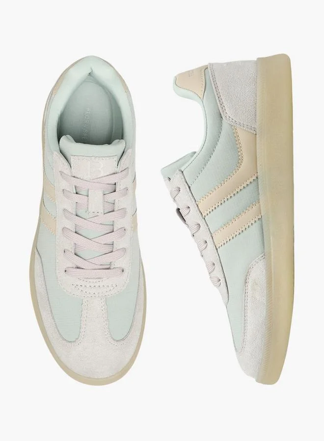 Flora Bella By Shoexpress Flora Bella Women Panelled Lace-Up Ankle Sneakers