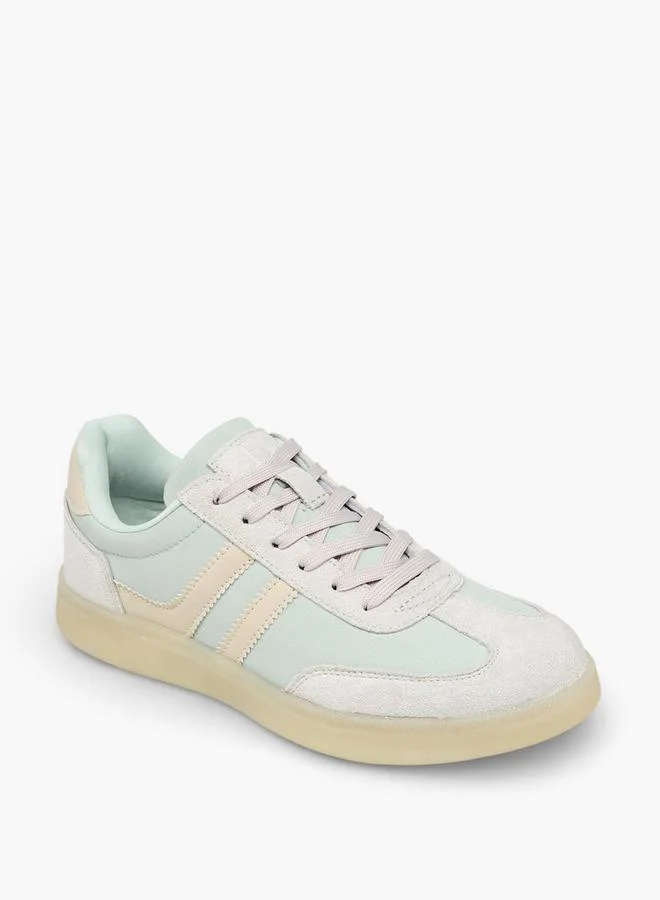Flora Bella By Shoexpress Flora Bella Women Panelled Lace-Up Ankle Sneakers