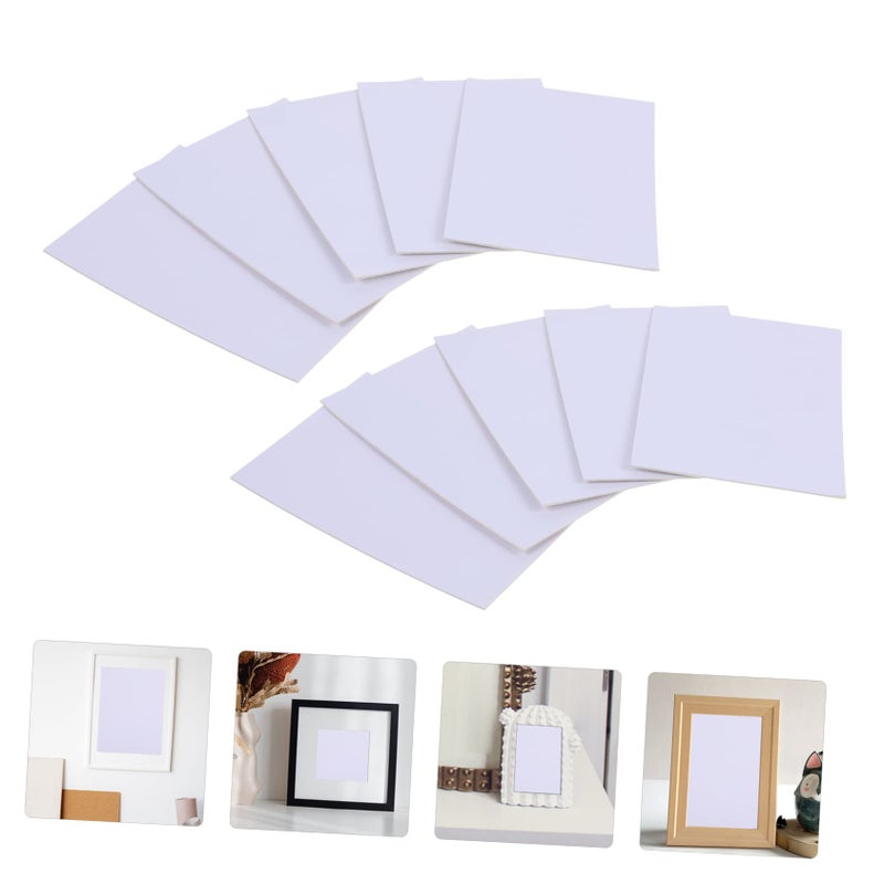 20 Pre Cut Picture Matting Boards for Artwork Display DIY Photo Frame Mats - Image 5