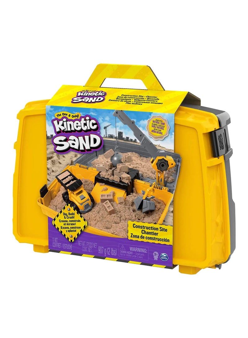 Kinetic Sand Construction Box Playset 6055877 - Image 1