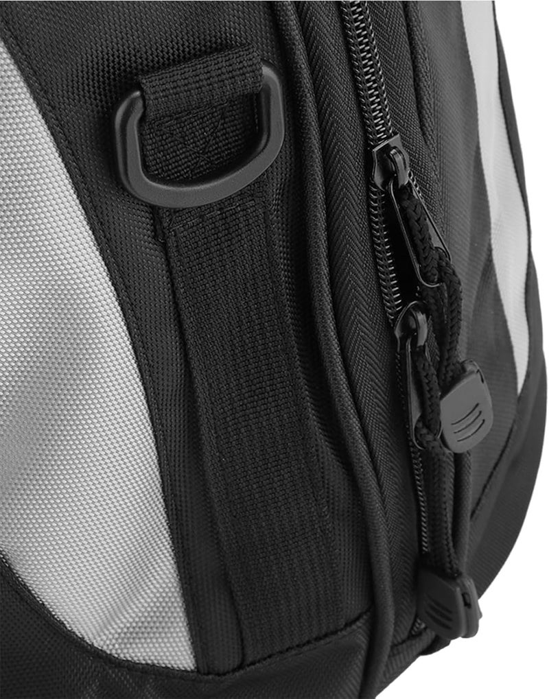 aqxreight Multi Function Helmet Shoulder Bag Back Multi Function Helmet Shoulder Bag Backpack Grey, Luggage for Outdoor Activities Motorcy (Grey Black) - Image 5