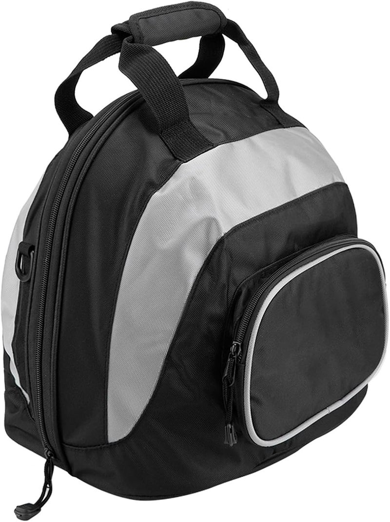 aqxreight Multi Function Helmet Shoulder Bag Back Multi Function Helmet Shoulder Bag Backpack Grey, Luggage for Outdoor Activities Motorcy (Grey Black) - Image 2