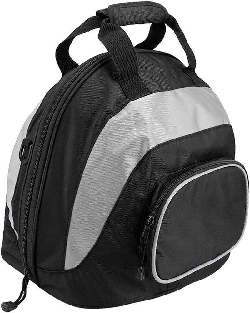 aqxreight Multi Function Helmet Shoulder Bag Back Multi Function Helmet Shoulder Bag Backpack Grey, Luggage for Outdoor Activities Motorcy (Grey Black) - Image 1