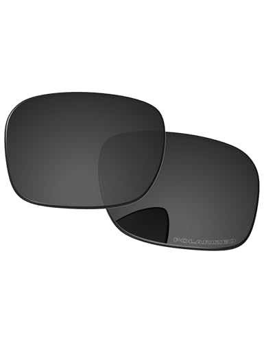 PapaViva Replacement Lenses for Oakley Triggerman OO9266 Sunglass Solid Black Polarized - Image 3
