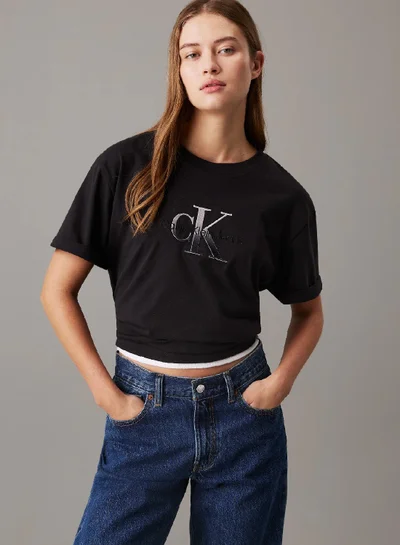Calvin Klein Jeans Relaxed Monogram T-shirt