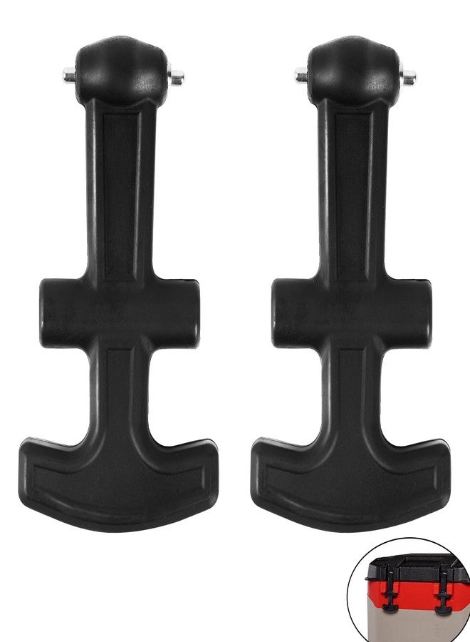 Calvana (2-Pack Universal T-Latch Handle Cooler Lid Replacement Kit for BMX and Overland 25-72 Qt Coolers, and More,Premium Durable Rubber Latches Cooler Replacement Parts - Image 1