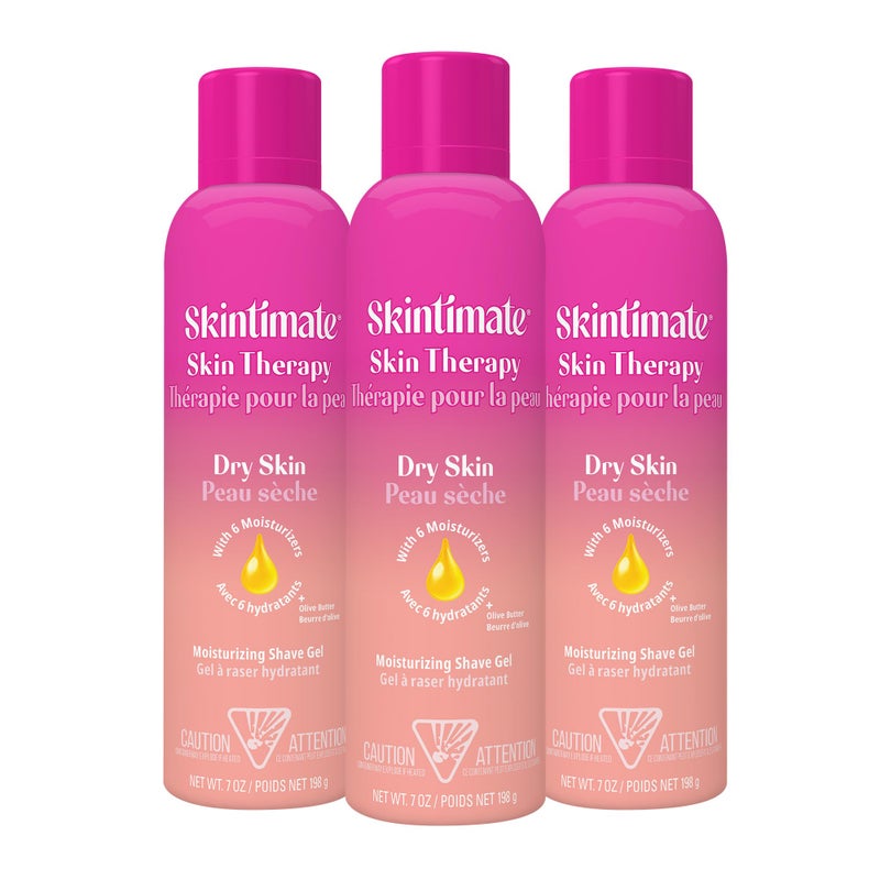 Skintimate Shaving Cream for Women Womens Shaving Cream Shaving Foam Womens Shave Gel Pack of 3 7oz each - Image 3