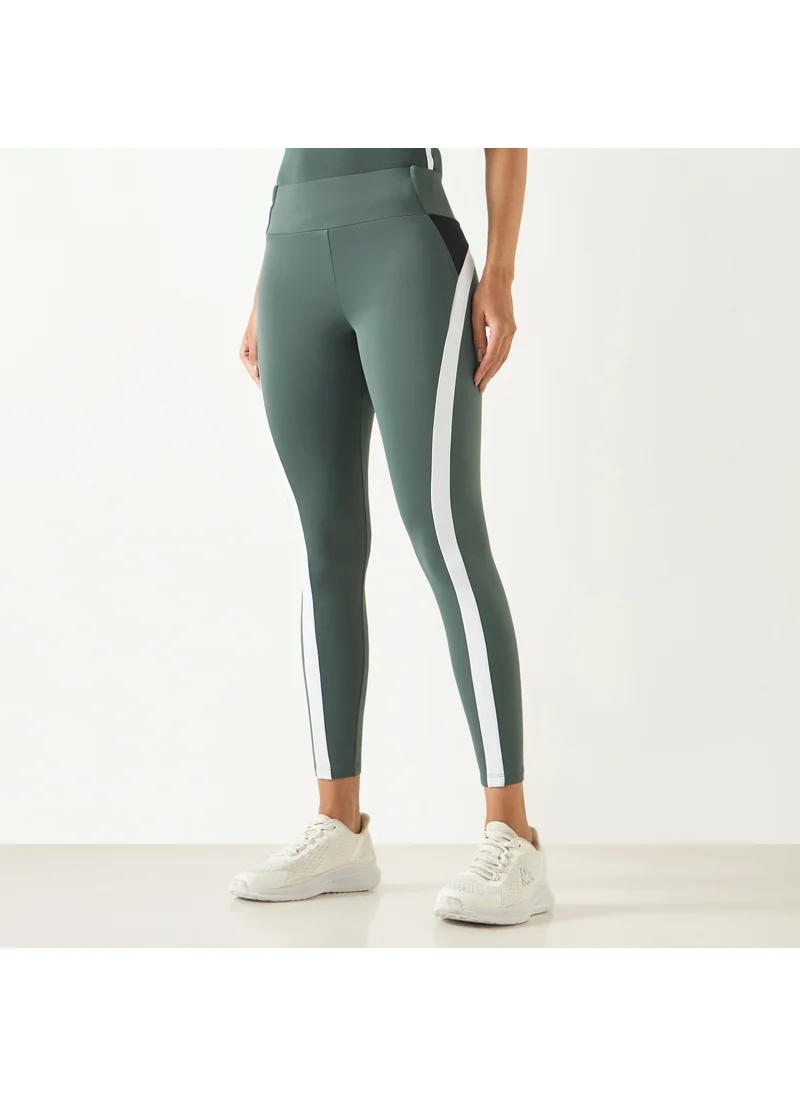 ادوت من سبلاش Colour Block Leggings with Elasticated Waist