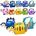 DMIGHT Dinosaur Party Favor Boxes Theme Birthday Goodie Boxes Candy Gift Bags Barnyard Candy Treat Boxes for Kids Baby Shower Birthday Party Supplies - Image 1