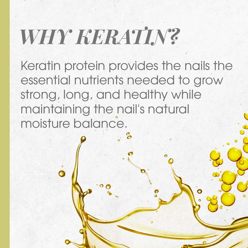 Nail Tek Nail Nutritionist, Keratin Enriched Nail Treatment Oil for Weak and Damaged Nails, 0.5 oz, 1-Pack - Image 5